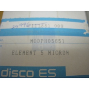 2 ดิสโก้ อีเอส MODPH05651A ไส้กรองไมครอน - อุปกรณ์และอะไหล่เซมิคอนดักเตอร์ระดับโลกที่เชื่อถือได้ - Product Image 1