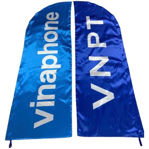 Bandera de Aluminio Geely Monjaro con Diseño de Lágrima, Bandera de Pluma de Poliéster Azul con Impresión Digital, Pancarta Promocional Resistente - Product Image 6