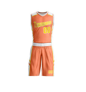 Conjunto de Uniforme de Baloncesto para Hombre de Diseño Moderno, Jersey de Baloncesto Personalizado con Sublimación Completa, Transpirable, de Secado Rápido, para Entrenamiento Deportivo en Equipo - Product Image 2