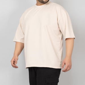 เสื้อยืดคอตตอน 100% พิมพ์ลายตามสั่งสำหรับผู้ชายไซส์ใหญ่พิเศษ 4XL-6XL สีดำ คอกลม แขนสั้น - Product Image 4