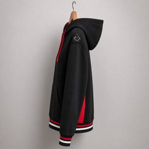 Vente en gros de vêtements maçonniques : Sweat à capuche en molleton de coton pour femmes, brodé pour sororité grecque, et sweat à capuche en polyester et coton pour femmes grecques - Product Image 2