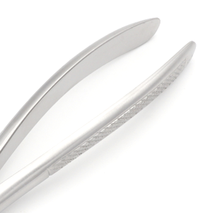 # Forceps d'extraction 90° pour molaires supérieures gauche, à dents lisses et croisées, instrument d'extraction dentaire avec poignée légère - Product Image 3