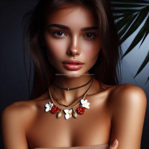 สร้อยคอและจี้ Aloha ทําด้วยมือ เครื่องประดับฮาวายแท้ เบาด้วยความสามารถของเกาะ - Product Image 1