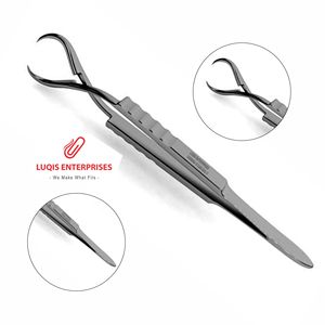 Pince à serviette Jones à action croisée, pince de maintien de serviette chirurgicale en acier inoxydable, instrument médical chirurgical - Product Image 1