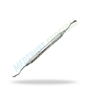 Instrument dentaire Medtrust Surgical Heavy Tartar Hoe en acier inoxydable, instrument manuel de détartrage dentaire réutilisable - Product Image 1