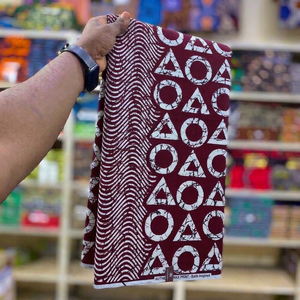 Wholesale African Wax Print Cotton Fabric Ankara Kitenge Custom Textile Printing Private Label OEM ODM Factory Nigeria Ghana - Product Image 1