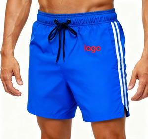 Pantalones Cortos Deportivos de Lona para Hombre, 100% Algodón, Estilo Verano, Color Sólido, Precio de Fábrica, Servicio OEM - Product Image 5