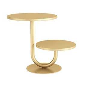 Frutero de Metal Dorado de Primera Calidad con Patrón de Hojas, Bandeja Decorativa para Servir, Centro de Mesa para Decoración de Mesa de Comedor y Fiestas - Product Image 1