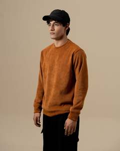 Wholesale Custom Printing Crewneck Sweatshirt <b>Men</b> OEM Casual Shoulder Drop <b>Pullover</b> <b>Men</b> 100% Cotton Oversize Plain Sweatshirts - Product Image 2