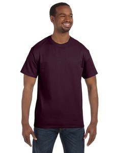 T-shirts à manches courtes respirants pour hommes en coton/fibre de bambou, imprimés par transfert thermique, couleur unie, collection été 2026, haute qualité, très populaires - Product Image 1