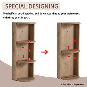 Mensola da Bagno a Parete da 12 Pollici, Design Flottante con Imballaggio KD per Ottimizzazione dello Spazio - Product Image 2