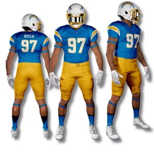 Tenues de football américain personnalisées à séchage rapide, impression par sublimation, maillots d'équipe pour hommes adultes, ensembles de maillots anti-UV à manches courtes - Product Image 4