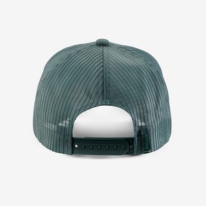 Gorra trucker de malla con diseño personalizado y bordado frontal, ajustable, de 6 paneles, informal, para adultos, unisex, para primavera y verano. - Product Image 5