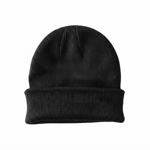 DRESHOW BQUBO 3 gorros casuales para bebé, 100% acrílico, color sólido, tejido jacquard, gorros cálidos de invierno, unisex, 48-50 cm, bebés de 3 meses a 6 meses - Product Image 4