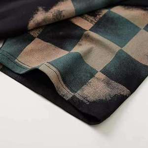 เสื้อยืดแขนสั้นผู้ชายผ้าฝ้ายทอเนื้อแน่น 100% พิมพ์ลายดิจิตอลตามสั่ง ขายส่ง น้ำหนัก 260 กรัม รับผลิตแบบ OEM ODM - Product Image 4