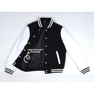 Veste universitaire en tricot à carreaux personnalisée pour femmes, coupe-vent, respirante, manches longues, design d'hiver avec couleurs personnalisées - Product Image 4