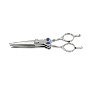 Professional 3-Blade Stainless Steel Hair Shears & Straight Razor <b>Set</b> for Salon Haircutting and Nail Care Durable <b>Barber</b> - Product Image 2