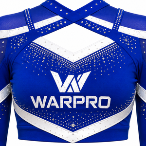 OEM Custom Cheerleading Outfits Sleeveless Breathable Spandex Poly Cheerleader Uniform Set for Adults - Product Image 5
