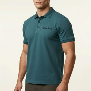 Fabricante de Camisetas Polo de Algodón Personalizadas, 180–220 GSM, OEM, ODM, Marca Privada, Fábrica de Bordado, Proveedor al por Mayor - Product Image 3