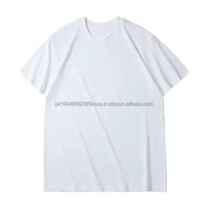T-shirts pour hommes de haute qualité, 100% coton, 210 g, vêtements de maison pour hommes, vêtements de tous les jours, vêtements de plein air, coupe régulière, décontractés, basiques, unis - Product Image 3