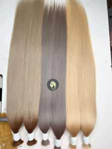 CDYHAIRVN Cheveux Humains Bruts Professionnels en Gros 613 60 Blond Couleur Personnalisée Direct Usine Sans Mélange Sans Silicone Sans Synthétique 8-40 pouces - Product Image 2