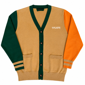 Concevez vos propres pulls à col en V de haute qualité pour les sororités, les fraternités, les écoles, les collèges, les universités, avec logos, cardigans tricotés - Product Image 1