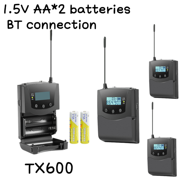 UHF Stereo Wireless Silent Tour Guide Transmitter Interpretation System for Museum Plant Tour