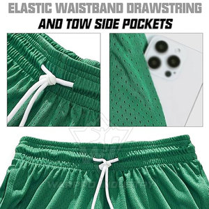 Shorts de sport pour hommes en mesh légers, respirants, à séchage rapide, pour la gym, l'entraînement, la course à pied, le fitness et les activités de plein air - Product Image 5