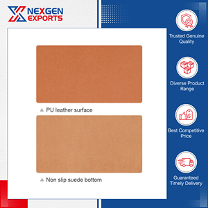 Alfombrilla de Ratón Multifuncional de Doble Cara Antideslizante de Cuero PU Impermeable de Calidad Superior al por Mayor, 800x400mm, para Oficina y Hogar - Product Image 4