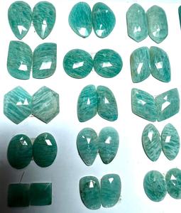 Piedra Preciosa de Amazonita Verde Natural, Corte Rosa, 150 Quilates, Piedras Sueltas para Joyería - Product Image 3