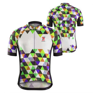 Maillots de cyclisme unisexes de haute qualité, respirants, personnalisables, à séchage rapide, écologiques, avec impression numérique - Product Image 1