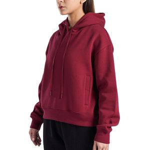 Sweat-shirt à capuche oversize personnalisé pour femme, en molleton décontracté, à manches longues, pour l'hiver, style streetwear - Product Image 4
