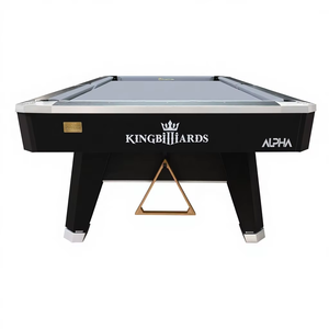 Table de billard KingBilliards Alpha002 de qualité tournoi en bois massif avec retour de balles, prix d'usine Vietnam, vente en gros, livraison rapide (RTS) - Product Image 1
