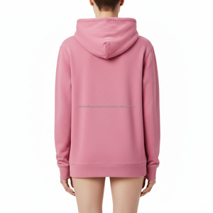 เสื้อฮู้ดดี้แบรนด์ส่วนตัว 350GSM ปักโลโก้ตามสั่ง เสื้อฮู้ดดี้ผ้าฟลีซหนาน้ำหนักมากสำหรับผู้ชาย เสื้อฮู้ดดี้เรียบๆ ไซส์ใหญ่ ยูนิเซ็กซ์ ขายส่ง - Product Image 5