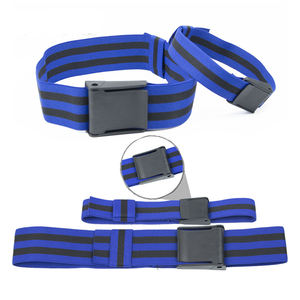 Ensemble d'entraînement de bandes d'occlusion de grande taille pour l'entraînement en force Bandes de restriction du flux sanguin avec conception en patchwork pour la pratique du yoga - Product Image 2