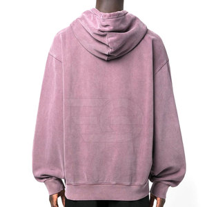 Sweat-shirts délavés à l'acide pour hommes – Tendance décontractée, légers, doux et confortables, à manches longues, style streetwear - Product Image 4