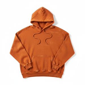 Fashionable Acid Washed Hoodie Hot Sale Customized Logo Street Style 100% Cotton Quick Dry Stylish Wholesale Cheap Price - Product Image 2