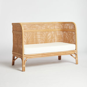 Home Interior Decoration Minimalist Single <b>Sofa</b> <b>Bed</b> Rattan Elegant Multifunctional Armchair Bulk Quantity Flexible MOQ - Product Image 5