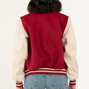 New Best Quality Varsity Jacket for Women Clothes New Arrivals High Quality Leather Varsity Jacket New Best Quality - Product Image 4