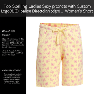Pantalones Cortos Sexys para Mujer, Nuevo Diseño con Marca y Logotipo Personalizados, Talla XL, Técnica de Costura, Exportación Directa desde Bangladesh - Product Image 3