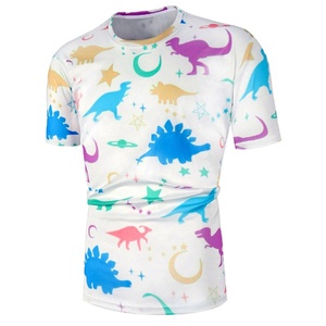 T-shirts pour hommes en polyester 100% de haute qualité pour hommes vente en gros de t-shirts de sublimation pour hommes de haute qualité sublimation personnalisée - Product Image 3