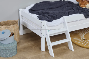 Muebles de dormitorio minimalistas modernos, minicuna de madera resistente para bebés pequeños para uso doméstico y de Villa - Product Image 4