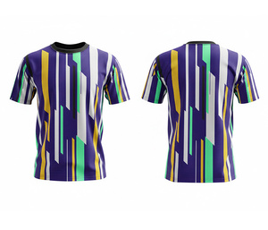 เสื้อยิมพิมพ์ลายตามสั่ง |   ผู้จัดจำหน่ายเสื้อผ้าออกกำลังกายแบบซับลิเมชั่น |   ไซส์ผู้ชาย ผู้หญิง และเยาวชน |   น้ำหนักเบา แห้งเร็ว - Product Image 5