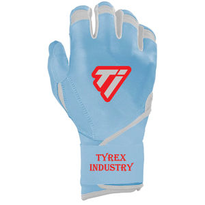 Gants de frappe de baseball bleu clair personnalisés, légers, pour jeunes et adultes, fabrication OEM professionnelle - Product Image 6