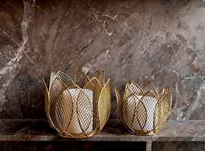 Mesh Candle holder, Candle Pillar Holder, Votive Holder, Decorative Candle Holder, Candle holder for Gifting, Candle <b>Stand</b> - Product Image 2