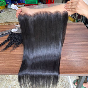 Película Invisible Barata HD Lace Closure 2x6 4x4 5x5 6x6 HD Lace Frontal 13x4 13x6 Cabello Virgen Vietnamita para Pelucas con Frente de Encaje - Product Image 2