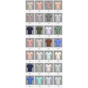 เสื้อโปโลผู้ชาย แขนสั้น กระดุมครึ่งตัว ทรงเข้ารูป ผ้าถัก สีพื้น สำหรับฤดูร้อน  พร้อมปักโลโก้ตามสั่ง เหมาะสำหรับเล่นกอล์ฟ - Product Image 3