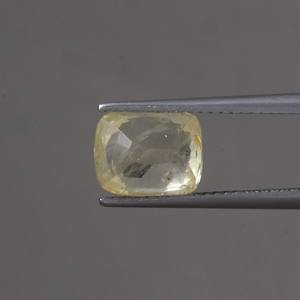 Zafiro Amarillo Natural Certificado por IGI, Grado AAA, 9x7mm, Corte Cojín de 6mm, 4.20 Quilates, Gema Suelta Encerada/Enrasada, Joyería Fina Ligera - Product Image 3