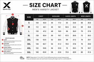 Veste de sport classique en polaire pour homme X Sports City, en laine et cuir, avec manches en cuir PU, col rabattable, boutons, fabriquée au Pakistan, OEM - Product Image 6