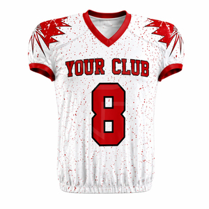 Conjunto de Uniforme de Fútbol Americano Personalizado, Jersey y Pantalones de Secado Rápido, Ropa Deportiva de Alto Rendimiento, Proveedor Mayorista - Product Image 2